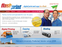 Tablet Screenshot of flashprint.com