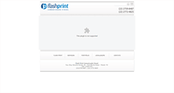 Desktop Screenshot of flashprint.com.br